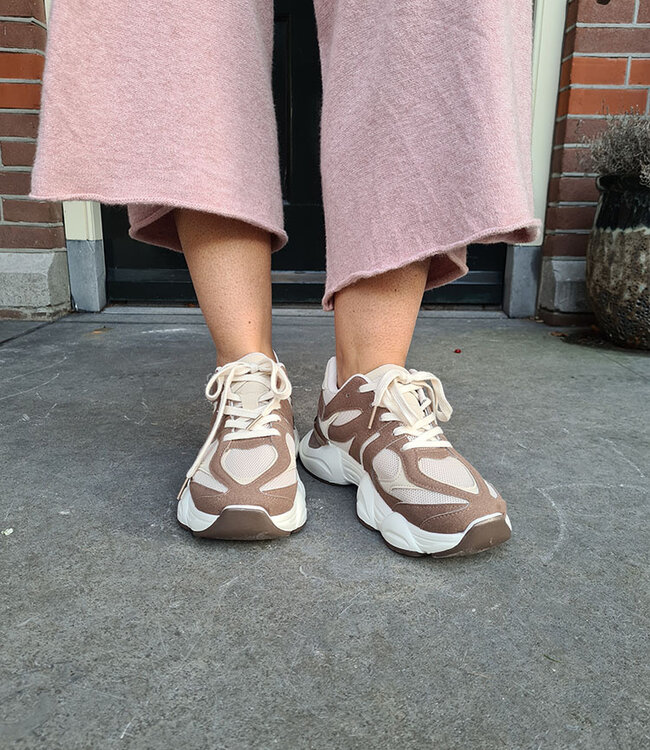 Sneakers Beige/Bruin