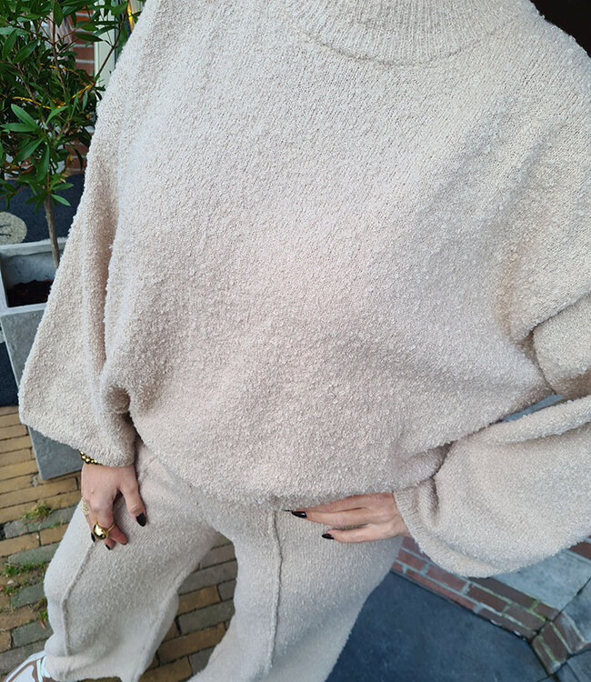 2-Delige Teddy Comfyset Beige