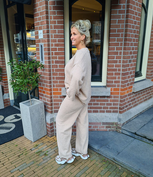 2-Delige Teddy Comfyset Beige