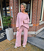 Oversized Knit Comfyset 2-delig OudRoze