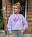 Sweater Azzurro PARIS Lila