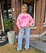Sweater Azzurro PARIS Roze