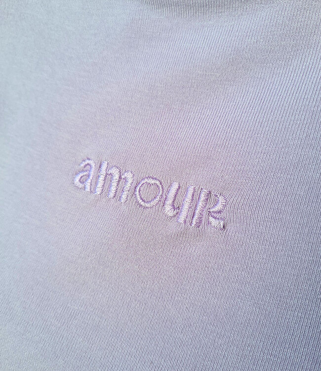 Azzurro Basic Longsleeve Amour Lila