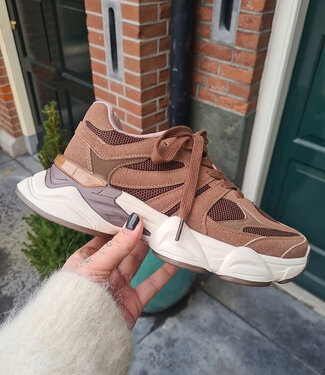 Sneakers Donkerbruin