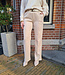 Suedelook Broek Beige