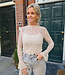 JusdePom Lace Longsleeve Beige