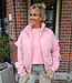 Gewatteerde Bodywarmer Rits Roze