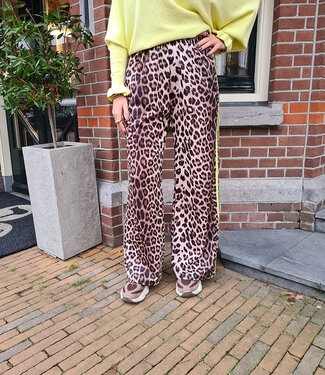 Comfybroek Leo met Bies Geel