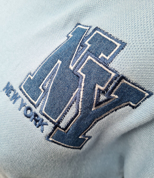 Knit Sweater NY Denim/Blauw