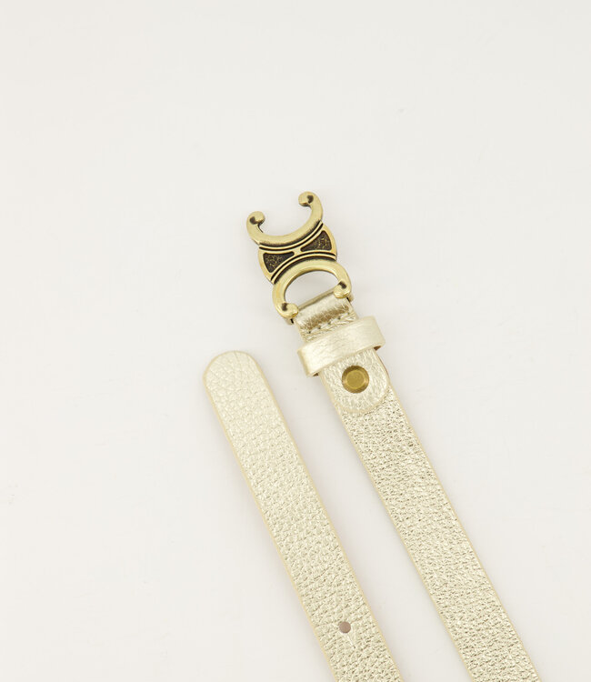 Look-a-Like Riem Ce Line Goud Small