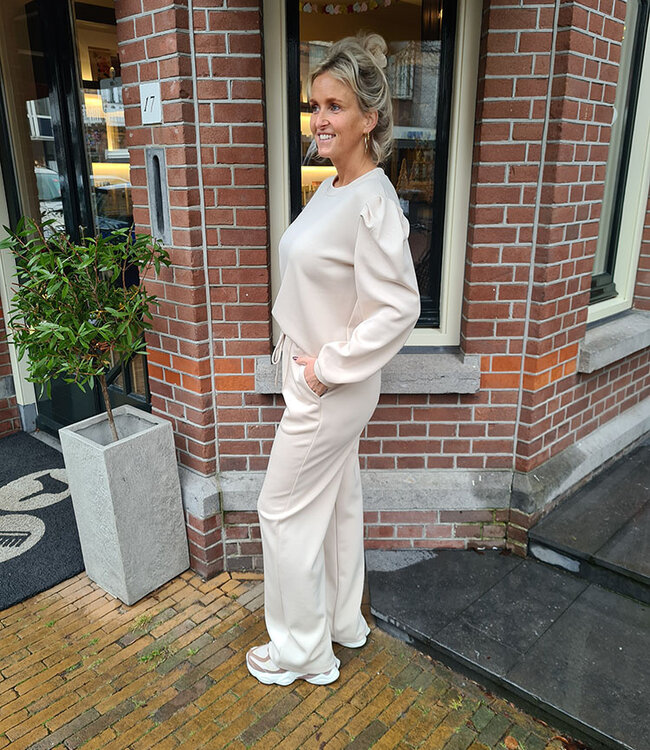 2-Delige Comfyset Pofmouw Beige