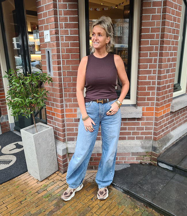 Cup of Joe COJ Liv Halterneck Donkerbruin