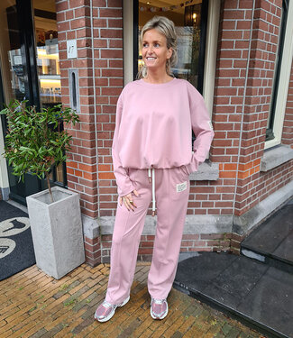 2- Delige Comfyset Pofmodel Oudroze