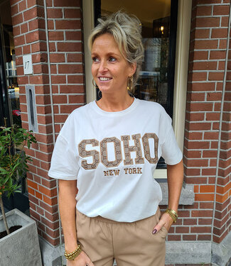Tee SOHO Motief/Wit