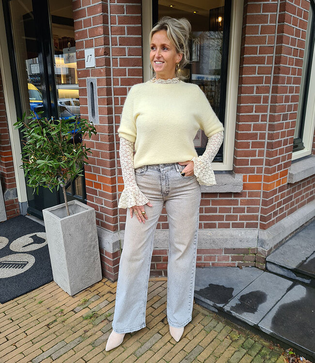 Alpaca Super Soft KM Truitje Zachtgeel