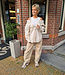 Overhemd met Hemdje Wit/Beige