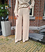 Azzurro Wijde Broek Beige