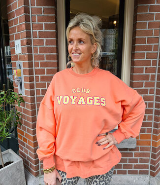 Azzurro Sweater Club Voyage Oranje