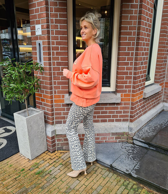Azzurro Sweater Club Voyage Oranje