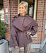 Oversized Trenchcoat Donkerbruin