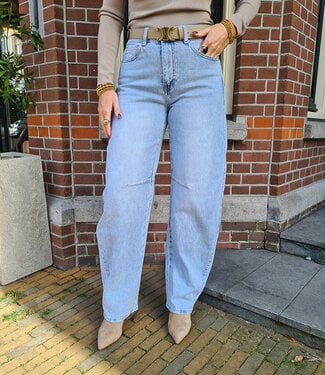 Laulia Ballon Denim Jeans 3361-3