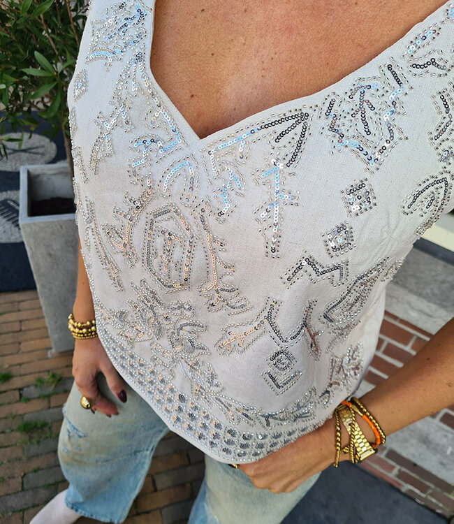 Festival Top met Kraaltjes Crème