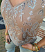 Festival Top met Kraaltjes Taupe