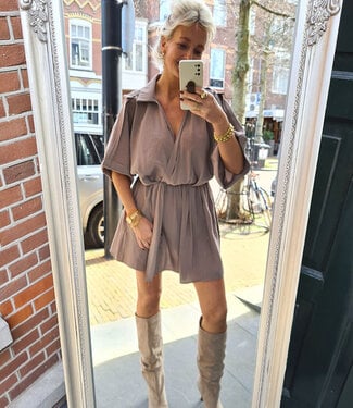 Summer Dress Vhals Taupe