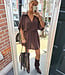 Summer Dress Vhals Donkerbruin