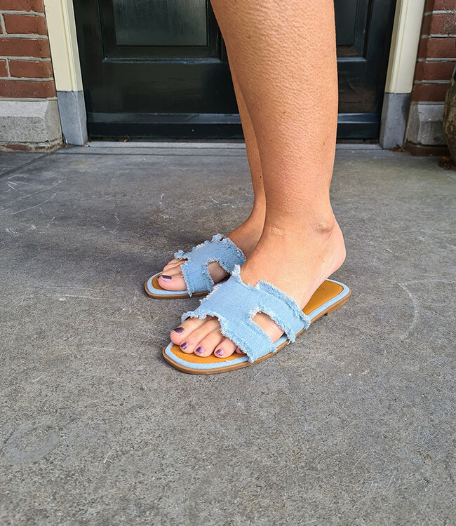 Slippers Denim