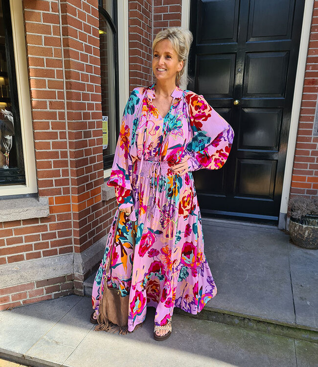 Bianca Flower Rok Lila