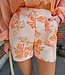 Silky Short Crème/Oranje