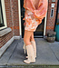 Silky Short Crème/Oranje