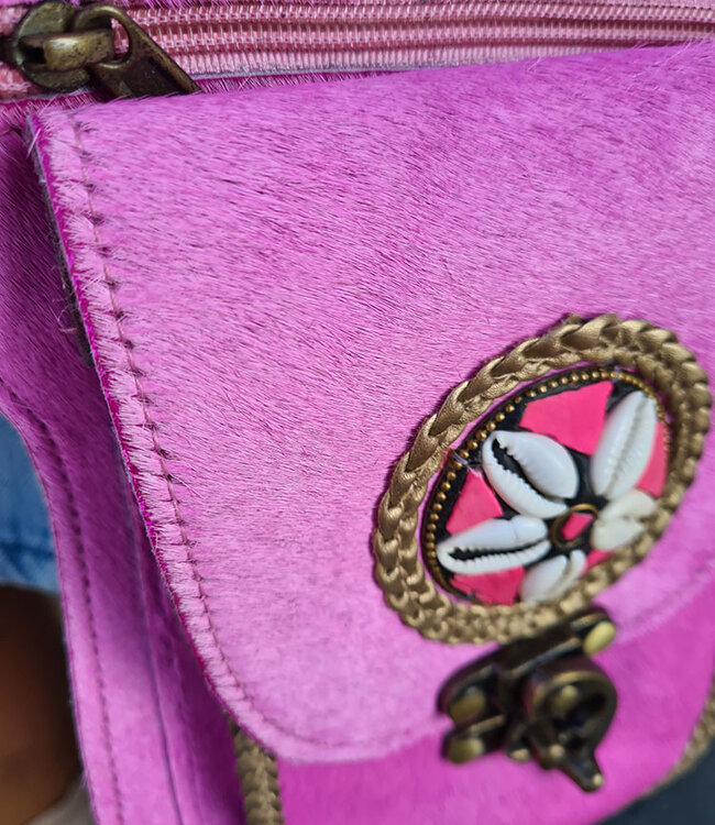 Lederen Heuptas Roze