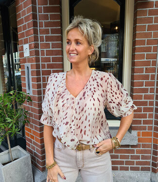 Blouse KM Cheeta Print