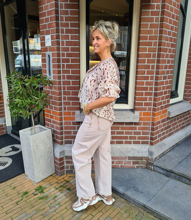 Blouse KM Cheeta Print