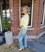 Super Soft Top 3/4 Mouw Geel