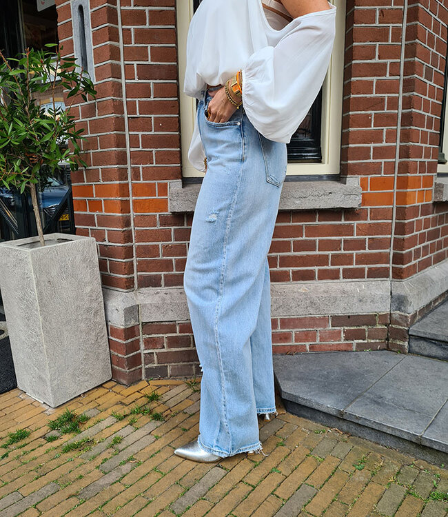 Queen Hearts Barrel Jeans High Waist 3837-1