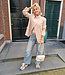 Blazer Krijtstreepje Beige