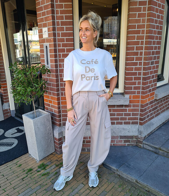 Ambika Tee Paris Café Beige