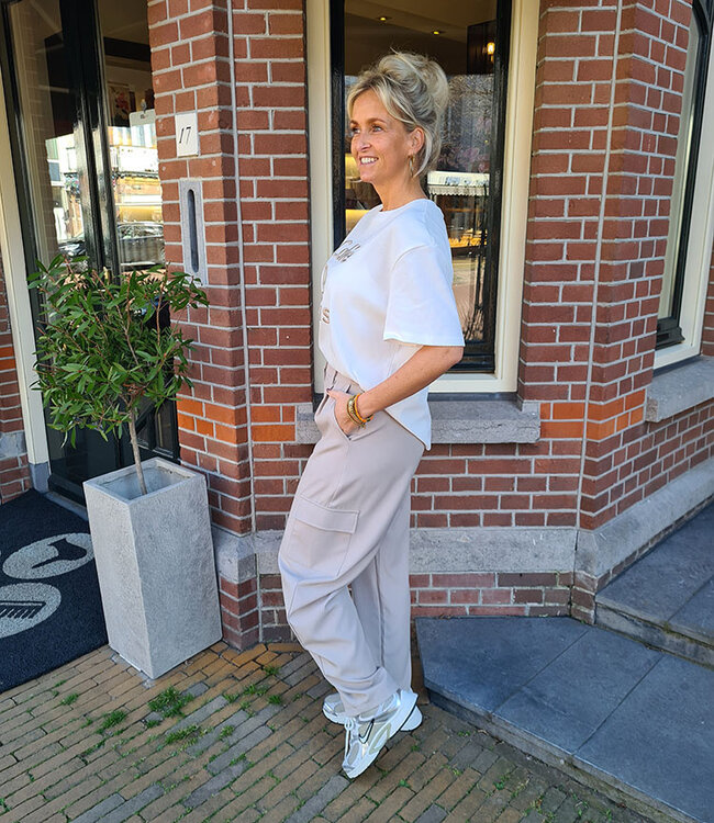 Ambika Tee Paris Café Beige