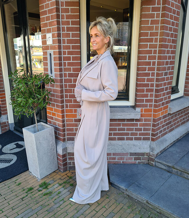 Ambika Short Blazer Taupe