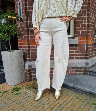 Kate Ballon jeans Crème 836