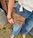Margot Suede Bag Taupe/Bruin