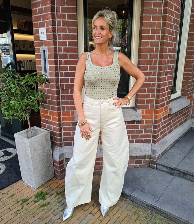 Body met Studs Groen