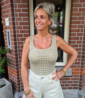 Body met Studs Groen