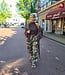 Ambika Ballon Broek Armyprint