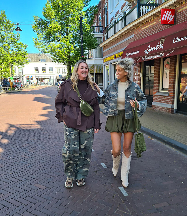 Ballon short/Rokje Armygroen