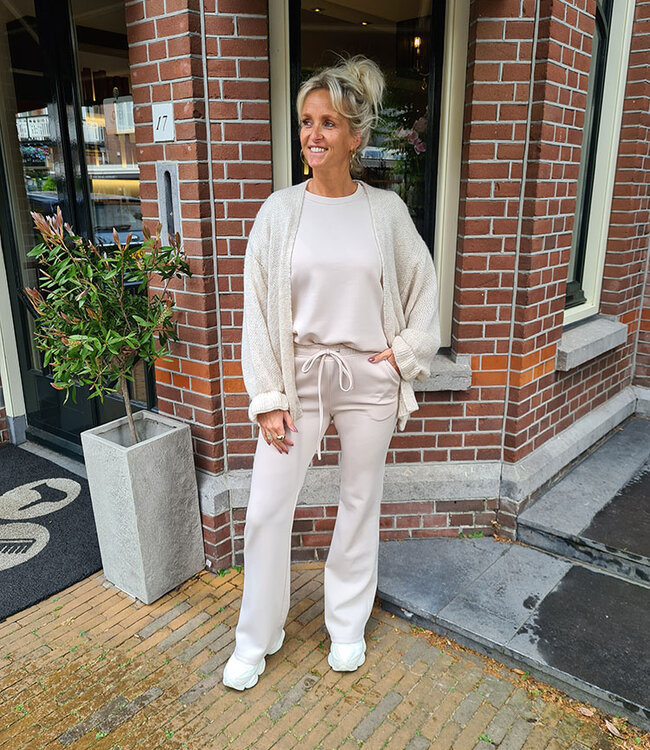 Gebreid Vestje Beige