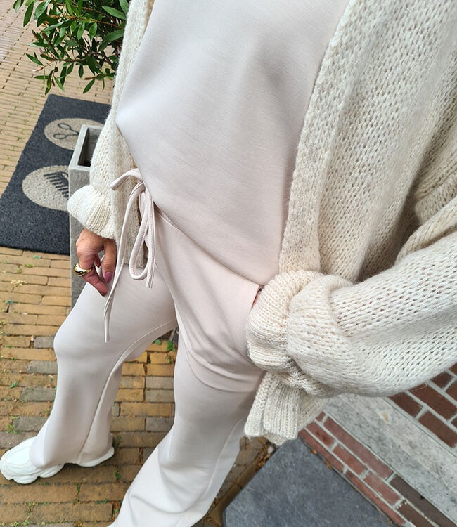 Gebreid Vestje Beige